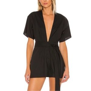 Lover & Friends Black Romper
